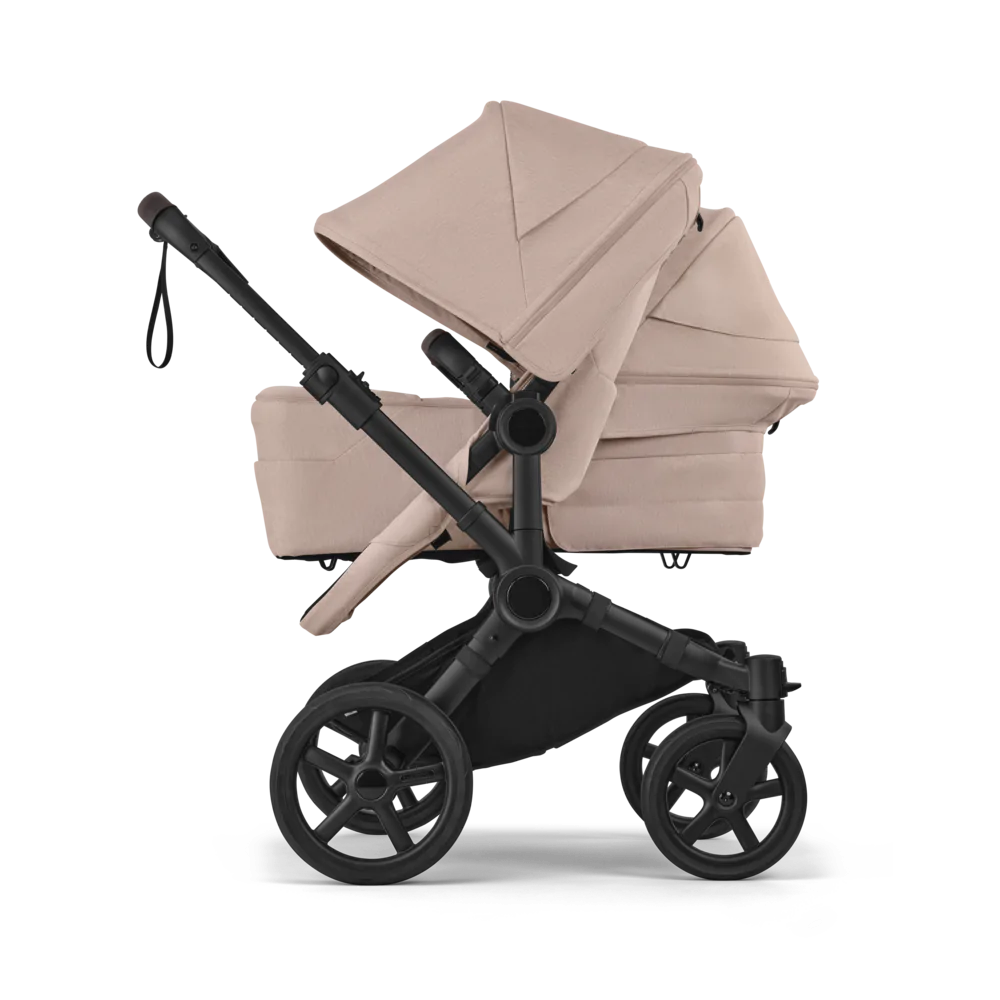Medium PNG 100370005 donkey 6 double bassinet seat fp black desert taupe melange complete iconic